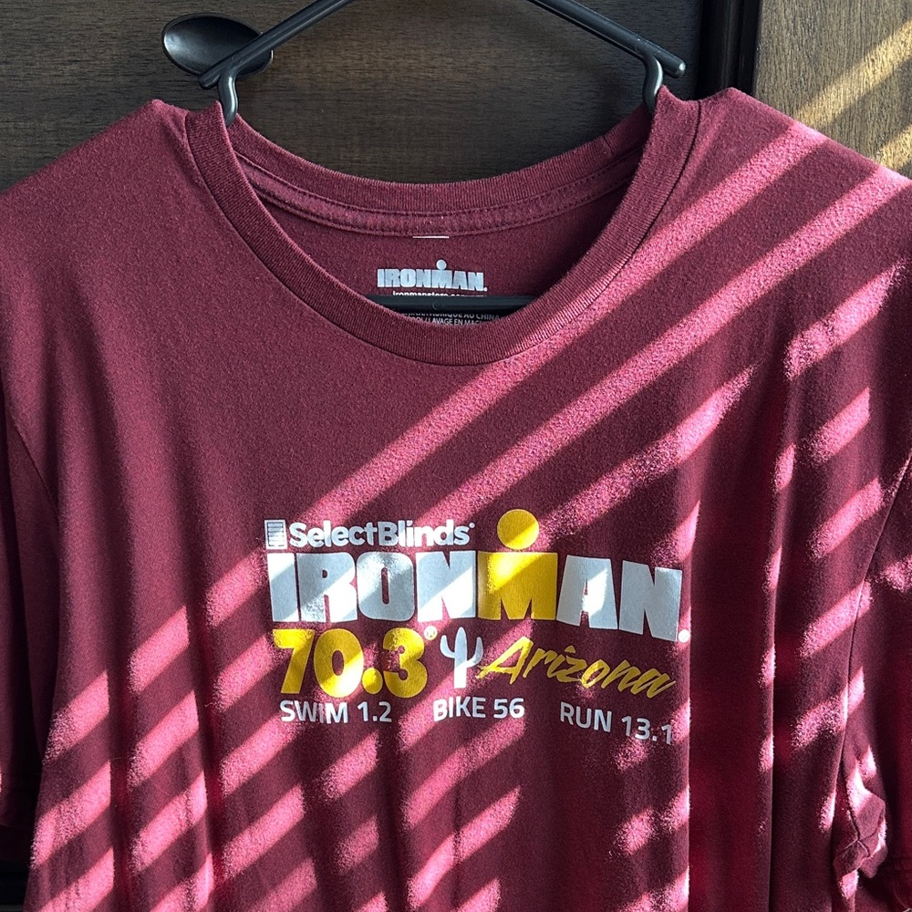 Arizona Iron Man Maroon Short Sleeve Tee